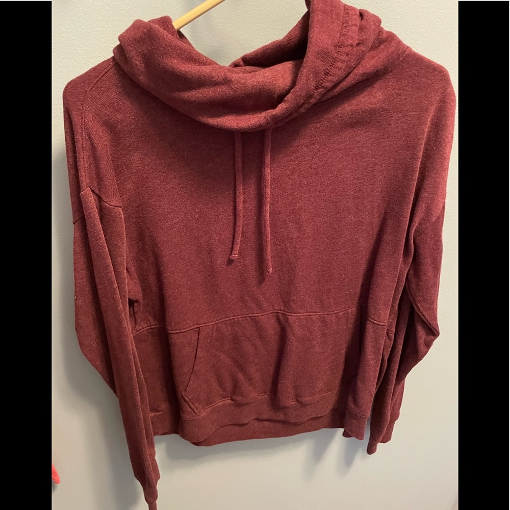 Soft maroon sweater
